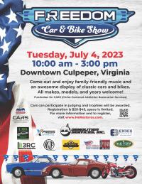 2023 Freedom Car & Bike Show