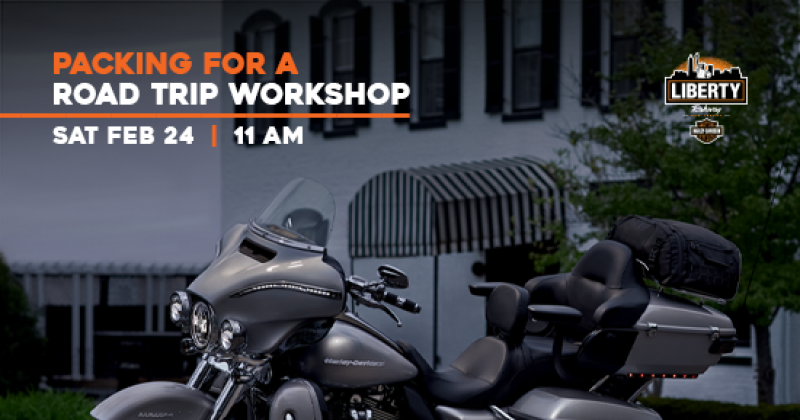 Packing for a Road Trip Workshop