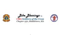 Bike Blessings By CMA Soldiers of the Cross