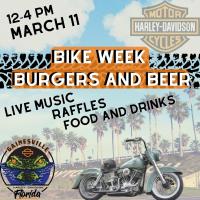 Bike Week Burgers and Beer