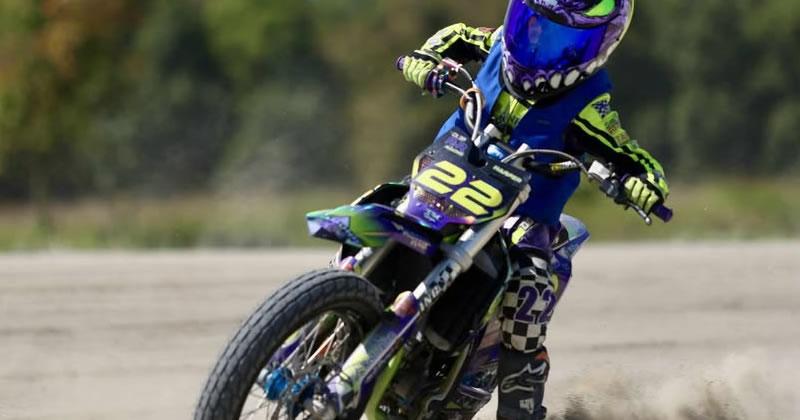 Round 13 Elite Championship Flattrack Motorcycle Racing Series 