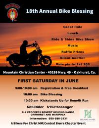 Bikers for Christ MM Bike Blessing and Run
