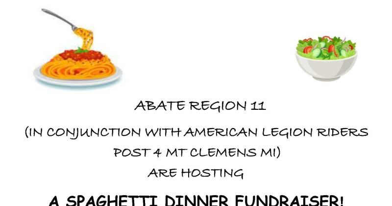 MRF/Veterans Spaghetti Dinner