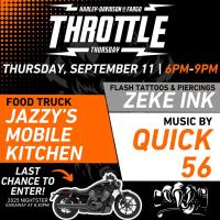 September Throttle Thursday at Harley-Davidson of Fargo
