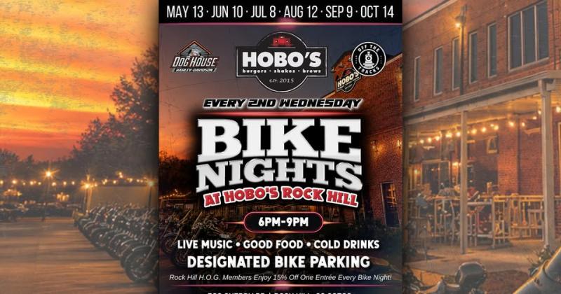 May Bike Night @ Hobo's Rock Hill