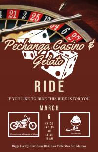 Pechanga Casino & Gelato Crew Ride