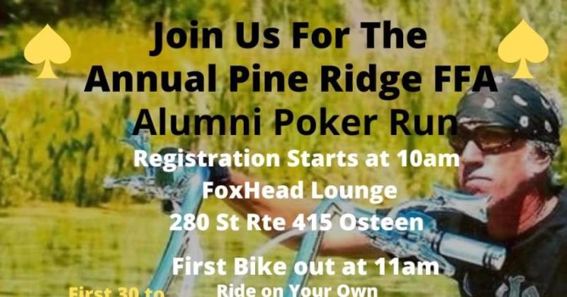 Pine Ridge FFA Alumni & Supporters 2nd Annual Poker Run 