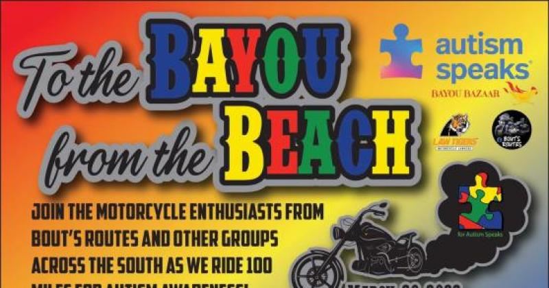 Bayou from the Beach for Autism Speaks