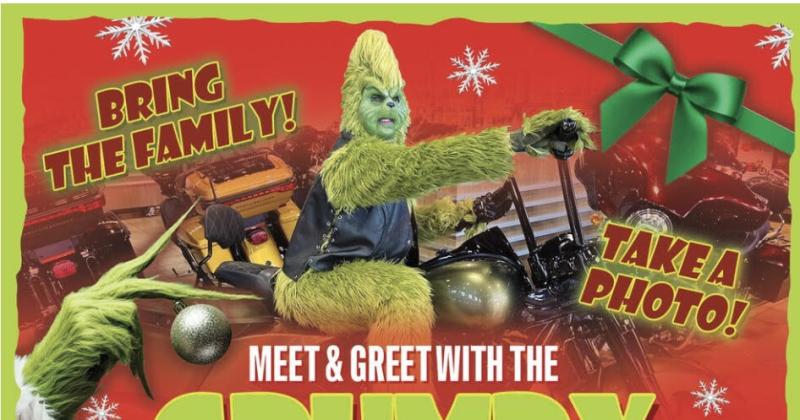 Meet & Greet with the Grumpy Green Guy