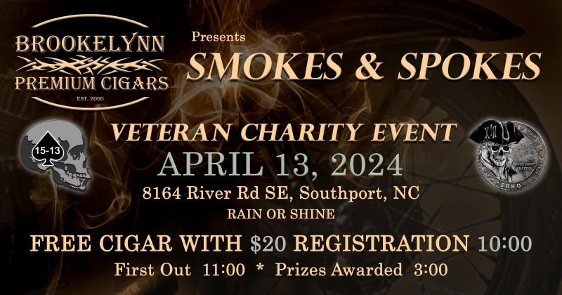 SMOKES & SPOKES Veteran Charity Event