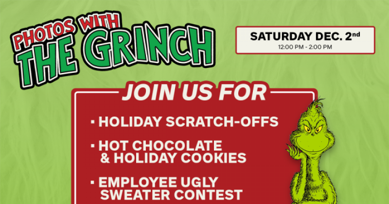 Photos with the Grinch