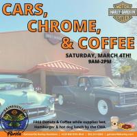 March Cars, Chrome, and Coffee