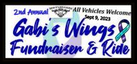 2nd Annual Gabi's Wings Fundraiser & Ride