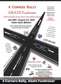 4 Corners Rally ABATE Fundraiser