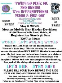 Twisted Pixiz MC Women's Day Ride 
