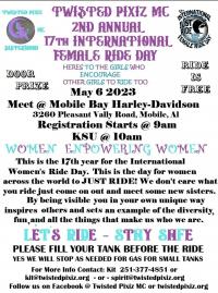 Twisted Pixiz MC Women's Day Ride 