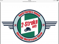 South Florida's 5th Annual 2 Stroke Only Vintage Motorcycle Show