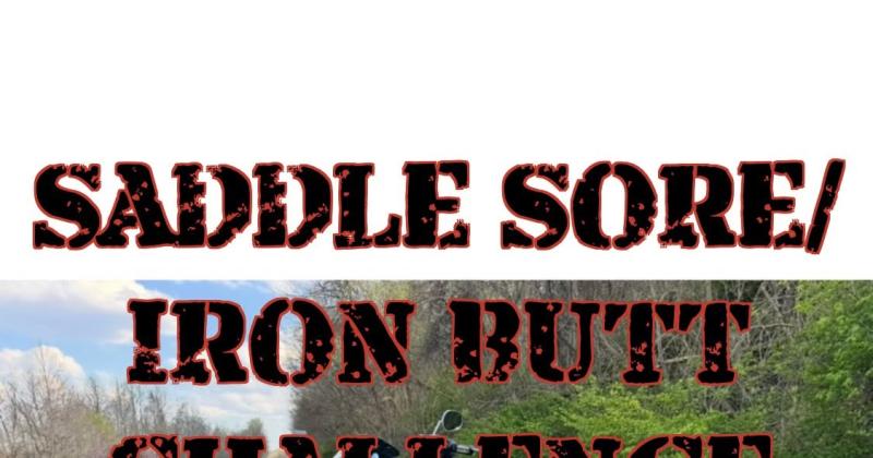Saddle Sore - Iron Butt Challenge