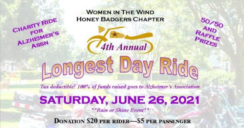 4th Annual Longest Day Charity Ride & Event
