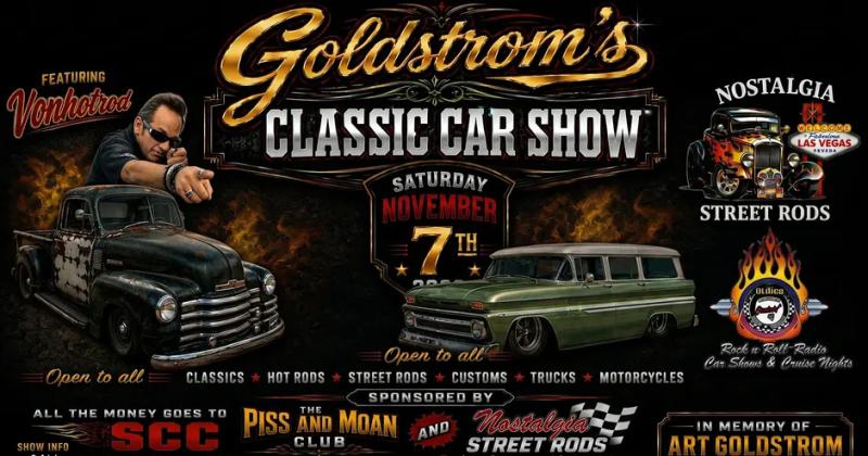 Goldstrom's Classic Car, Truck & Motorcycle Show 2026