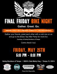 Final Friday Bike Night 