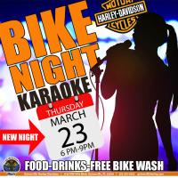 March Karaoke Bike Night 
