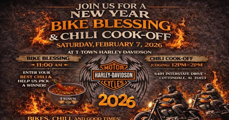 Bike Blessing & Chili Cook-Off at T-Town Harley-Davidson