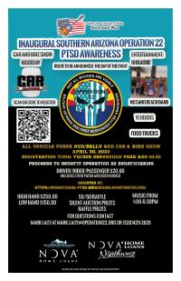 OPERATION22 - PTSD Awareness All Vehicle Poker Run/Rally and Car & Bike Show 