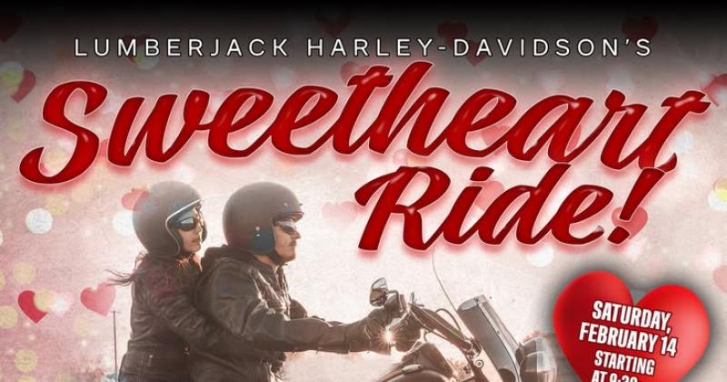 Sweetheart Ride with the Lumberjack H.O.G. Chapter