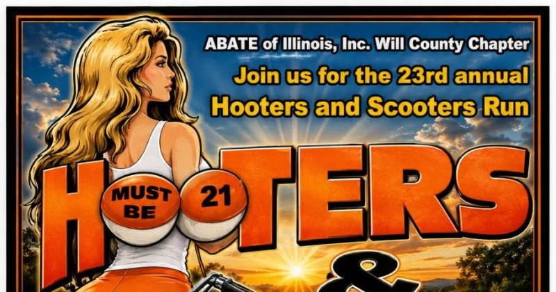 23rd annual Hooters & Scooters Run