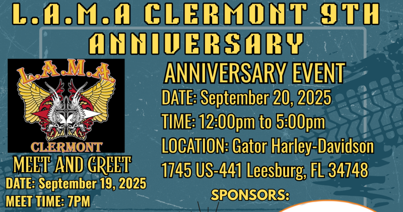 L.A.M.A. Clermont 9th Anniversary