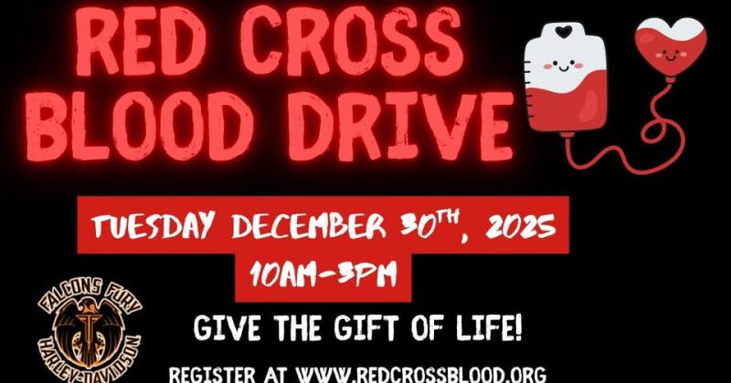 American Red Cross Blood Drive at Falcons Fury Harley-Davidson