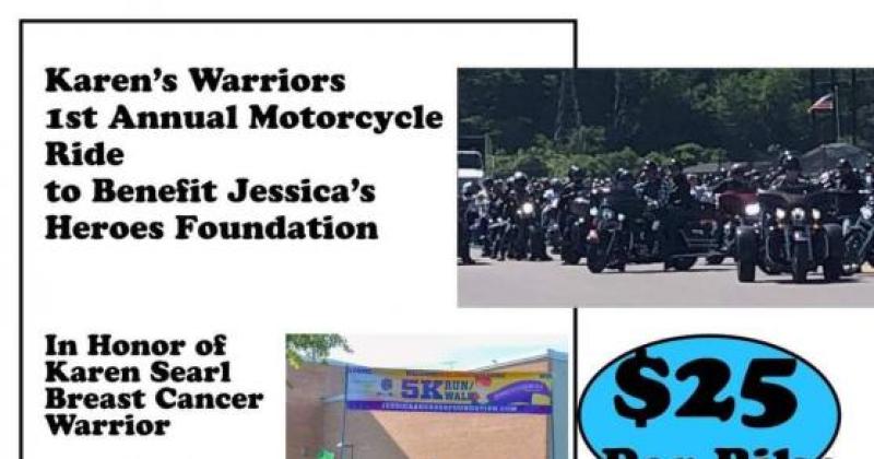 Ist Annual Benefit Ride For Jessica's Heros