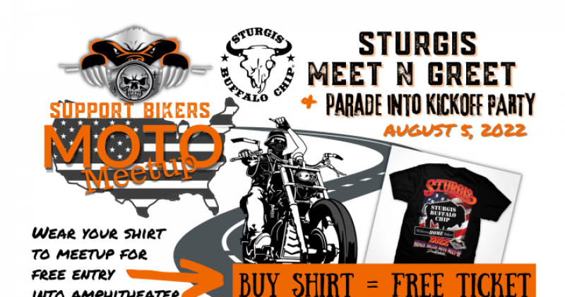 Sturgis Badger Nation Moto Meetup at the Buffalo Chip