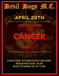 9th Annual Fight Cancer Charity Motorcycle Run 2023