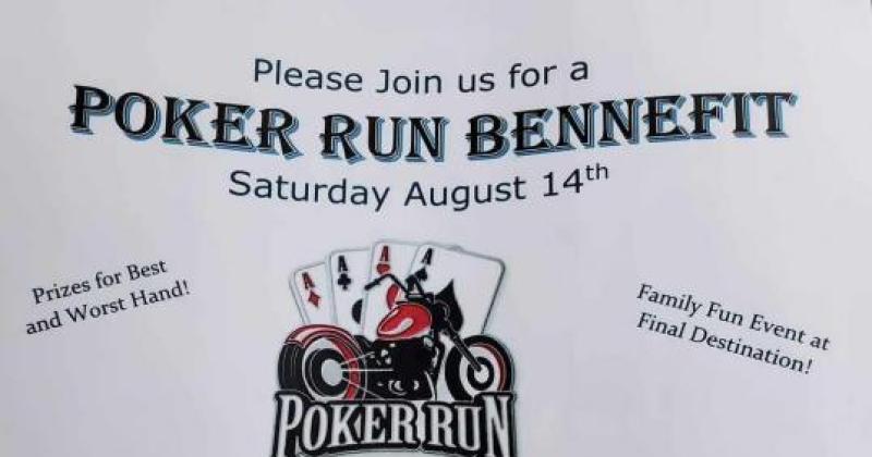 Poker run benefit 