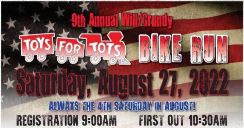 Toys For Tots Will / Grundy Motorcycle Ride 2022