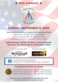 3rd Angels of the Road Ride for Veterans