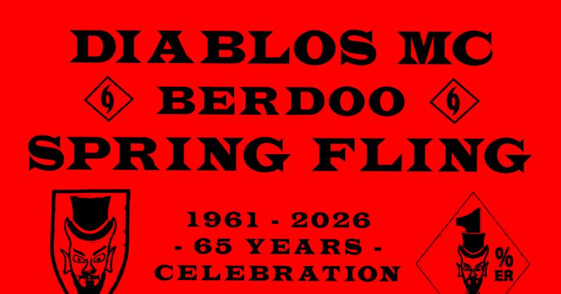 DIABLOS MC BERDOO SPRING FLING 65 YEAR CELEBRATION