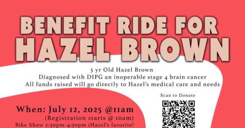 Benefit Ride for Hazel Brown