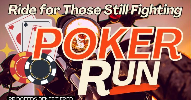 Poker Run for Fred Wood’s Journey