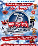 3rd Annual Toys for Tots Motorcycle Toy Drive