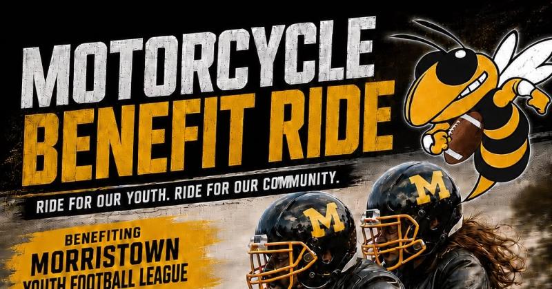 Motorcycle Ride to support Morristown Youth Football