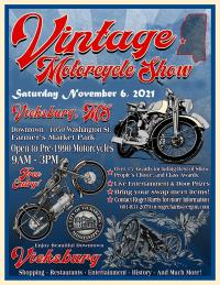Vicksburg Vintage Motorcycle Show 2021