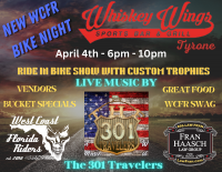 WCFR Whiskey Wings Tyrone Bike Night