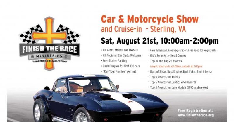 2021 Finish The Race Summer Car & Motorcycle Show 