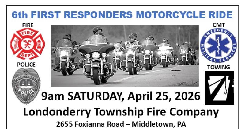 6th ANNUAL “FIRST RESPONDERS MOTORCYCLE RIDE”