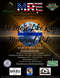 Be More Like Ray Memorial Ride