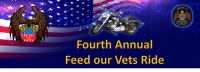 Fourth Annual "Feed our Vets" Ride