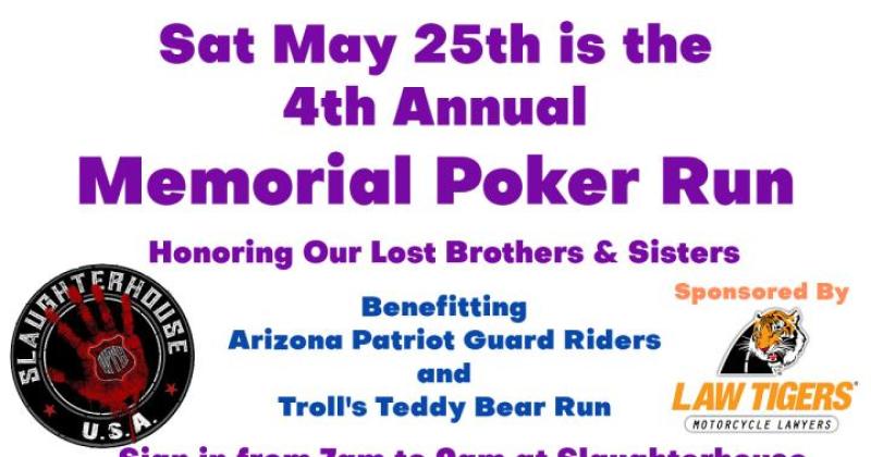 4th Annual Memorial Poker Run